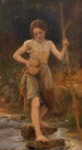 Traversée d'un ruisseau - Léon Jean-Basile Perrault — Ansicht des Kunstwerks