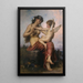 Cupidon capturé - Léon Jean-Basile Perrault — gerahmtes Bild an der Wand
