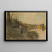 Ende eines schönen Tages, Sonnenuntergang, Fischer - Léon Augustin Lhermitte — gerahmtes Bild an der Wand
