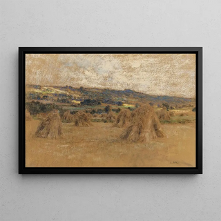 Lon Augustin Lhermitte - Gerbes En Tas.webp