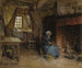 Bauernbild vor dem Herd - Léon Augustin Lhermitte — Ansicht des Kunstwerks