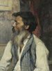 Portrait eines Mannes - Léon Augustin Lhermitte — Ansicht des Kunstwerks