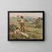 Repos pendant la fauche - Léon Augustin Lhermitte — gerahmtes Bild an der Wand