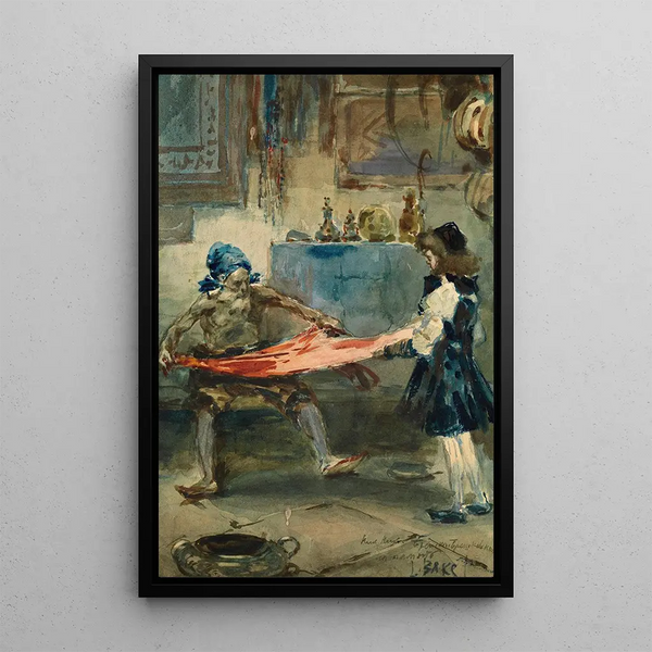 Lon Bakst - Oriental Scene.webp