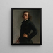 Portrait of Monsieur Allard - Léon Bonnat — gerahmtes Bild an der Wand