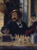 Portrait von Alexandre Schanne 1823-1887 Modell des Schaunard aus La Vie de Bohème von Murger - Léon Dehaisne — Ansicht des Kunstwerks