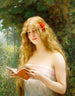La Belle Liseuse - Léon François Comerre — Ansicht des Kunstwerks