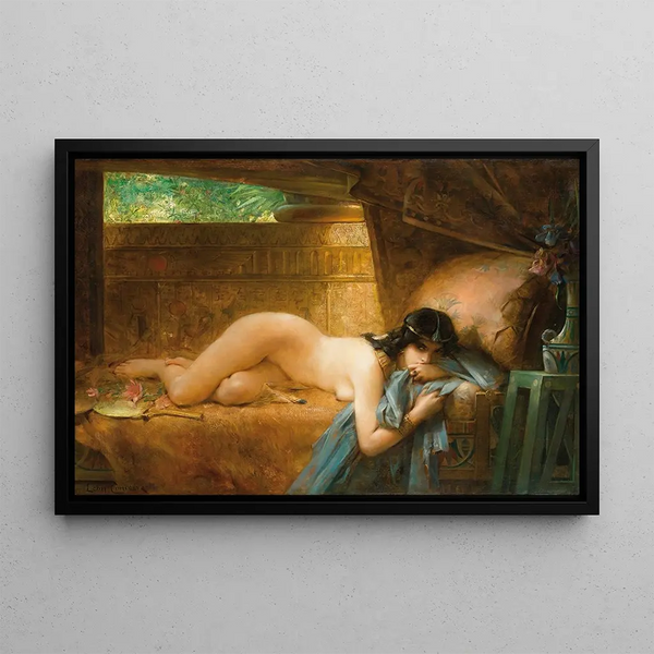 Die legendäre Tunika - Léon François Comerre — gerahmtes Bild an der Wand