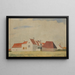 des nahe dem Viertel Nukkerwijk Sas-Slijkens gelegenen Gemäldes - Léon Spilliaert — gerahmtes Bild an der Wand