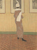 Dame in Ausstellung - Léon Spilliaert — Ansicht des Kunstwerks