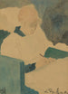 Die Frau, die einen Brief schreibt - Léon Spilliaert — Ansicht des Kunstwerks