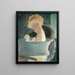 Das Bad - Léon Spilliaert — gerahmtes Bild an der Wand
