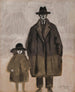 Léon Spilliaert und Madeleine beim Spaziergang in Ostende - Léon Spilliaert — Ansicht des Kunstwerks