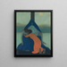 Fosse - Léon Spilliaert — gerahmtes Bild an der Wand