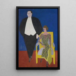 Lon Spilliaert - Portrait of Gustave en Norine Van Hecke.webp