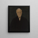 Portrait von Andrew Carnegie - Léon Spilliaert — gerahmtes Bild an der Wand
