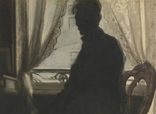 Lon Spilliaert - Silhouet van de schilder.webp
