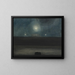 Strand mit Mond - Léon Spilliaert — gerahmtes Bild an der Wand