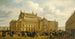 L'Opéra Garnier gesehen von der Auber-Straße in Richtung 1880, 9. Bezirk - Léonard Saurfelt — Ansicht des Kunstwerks