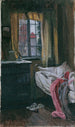 Schlafzimmer in Wangerooge - Lore Scheid — Ansicht des Kunstwerks