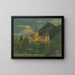 Château de Fischhorn près de Zell am See - Lorenz Duregger — gerahmtes Bild an der Wand