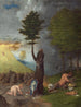 Allegorie von Tugend und Laster - Lorenzo Lotto — Ansicht des Kunstwerks