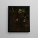 Bruder Gregorio Belo de Vicence - Lorenzo Lotto — gerahmtes Bild an der Wand