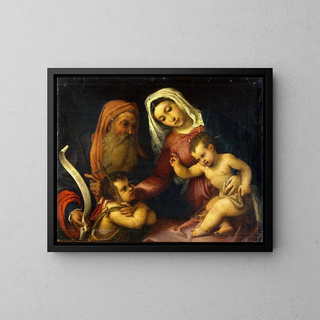 Lorenzo Lotto - The Virgin and Child with Saints Zacharias and John the Baptist.webp