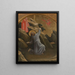Saint François recevant les stigmates - Lorenzo Monaco — gerahmtes Bild an der Wand