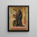 Saint Jérôme dans son bureau - Lorenzo Monaco — gerahmtes Bild an der Wand