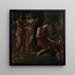 Louange de la modestie - Hans Von Mares — gerahmtes Bild an der Wand