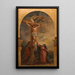 Der Christus trägt sein Kreuz - Louis-Antoine-Léon Riesener — gerahmtes Bild an der Wand