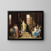 Sappho - Louis-Hector Leroux — gerahmtes Bild an der Wand