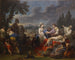 Die beiden Witwen eines Indianerhäuptlings, die um die Ehre des Scheiterhaufens streiten - Louis-Jean-François Lagrenée — Ansicht des Kunstwerks