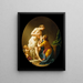 Pygmalion und Galatea - Louis-Jean-François Lagrenée — gerahmtes Bild an der Wand