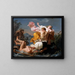 L'Enlèvement de Déjanire par le centaure Nessus - Louis-Jean-François Lagrenée — gerahmtes Bild an der Wand