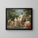 Venus und die Nymphen beim Baden - Louis-Jean-François Lagrenée — gerahmtes Bild an der Wand