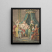 L: Les Compliments Du Jour De L'an - Louis-Marin Bonnet — gerahmtes Bild an der Wand