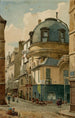 L'ancienne école de médecine en 1869 - Louis-Martial-Thodat Masson — Ansicht des Kunstwerks