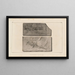 Recherches sur les poissons fossiles Pl034 - Louis Agassiz — gerahmtes Bild an der Wand