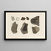 Recherches sur les poissons fossiles Pl184 - Louis Agassiz — gerahmtes Bild an der Wand