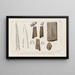 Recherches sur les poissons fossiles Pl274 - Louis Agassiz — gerahmtes Bild an der Wand