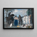 Das Frühstück in Bourgueil - Louis Anquetin — gerahmtes Bild an der Wand