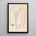 Herbier de la flore française Pl0019 - Louis Antoine Cusin — gerahmtes Bild an der Wand
