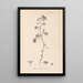 Herbier de la flore française Pl0040 - Louis Antoine Cusin — gerahmtes Bild an der Wand