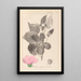 Herbier de la flore française Pl0055 - Louis Antoine Cusin — gerahmtes Bild an der Wand