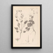 Herbier de la flore française Pl0084 - Louis Antoine Cusin — gerahmtes Bild an der Wand