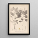 Herbier de la flore française Pl0128 - Louis Antoine Cusin — gerahmtes Bild an der Wand