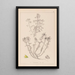 Herbier de la flore française Pl0231 - Louis Antoine Cusin — gerahmtes Bild an der Wand