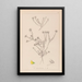 Herbier de la flore française Pl0232 - Louis Antoine Cusin — gerahmtes Bild an der Wand